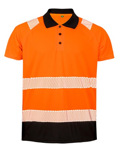 RES-R501X-Recycled Safety Polo Shirt